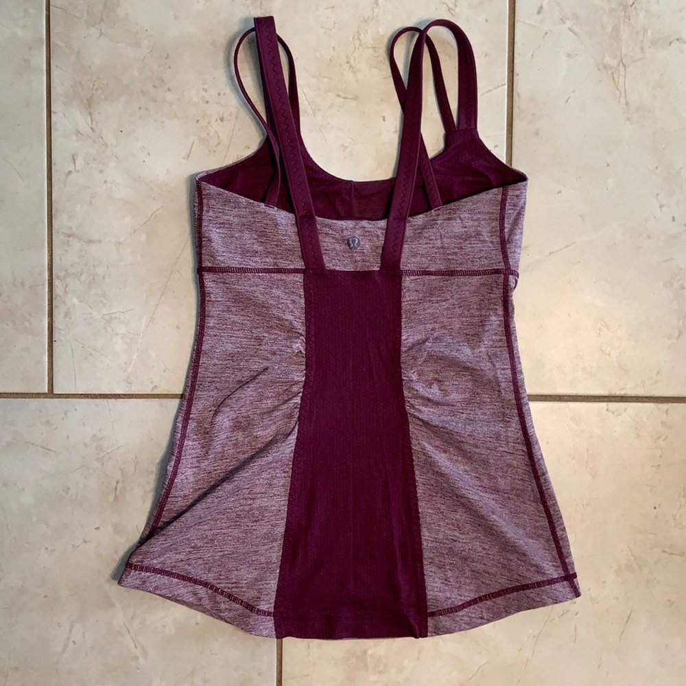 Lululemon Strappy Tank w/ built in Bra